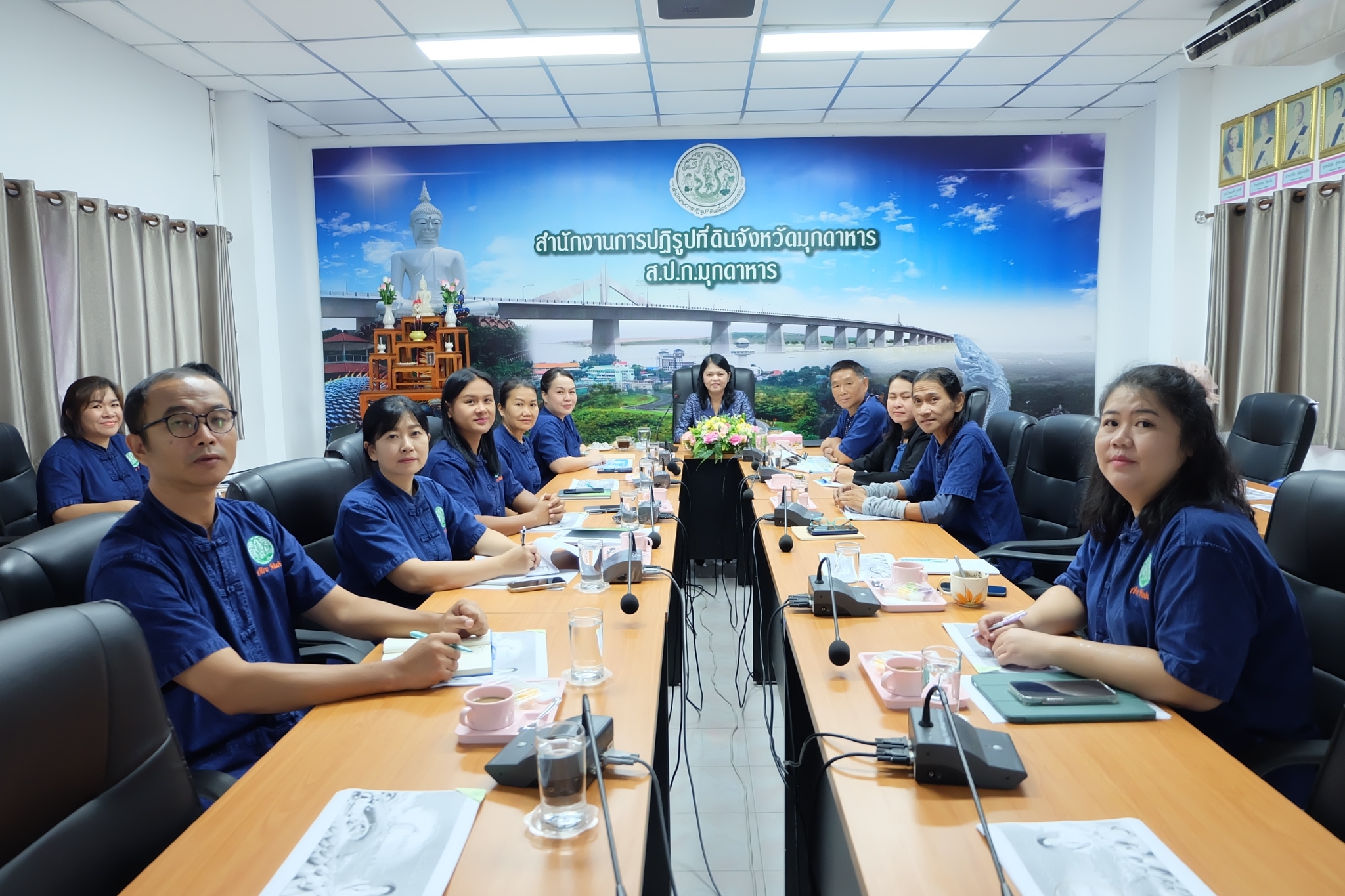 title - ผู้ตรวจราชการกรม ประชุมติดตามผลการดำเนินงานตามแผนการตรวจราชการ ส.ป.ก. ประจำปีงบประมาณ พ.ศ. 2566 รอบที่ 2 เขตตรวจราชการที่ 11 จังหวัดมุกดาหาร